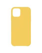 Key iPhone 12/12 Pro Silikone Cover, Misty Yellow