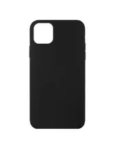 KEY Silicone cover til iPhone 11 Pro Max, Sort