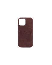 ONSALA Mobile Cover Brown with Cardpocket iPhone 13 Pro Max