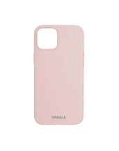 ONSALA Mobile Cover Silicone Sand Pink iPhone 13