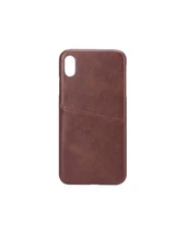 ONSALA Mobilecover Brown iPhone X/XS Max Creditcard Pocket