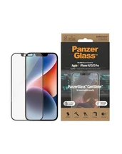 PanzerGlass CamSlider Screen Protector Apple iPhone 14 | 13 | 13 Pro | Ultra-Wide Fit w. EasyAlign
