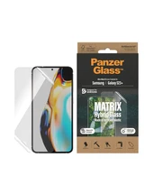 PanzerGlass Matrix Hybrid Glass - skærmbeskytter for mobiltelefon - ultrabred pasform med AlignerKit