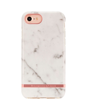 Richmond & Finch White Marble Mobil Cover - iPhone 8