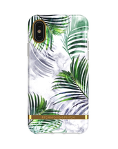 Richmond & Finch White Marble Tropics Mobil Cover - iPhone X/XS